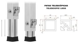 Ben-sæt 30-40 cm teleskob