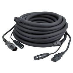 DAP Kombi-kabel 1 x DMX / IEC-IEC