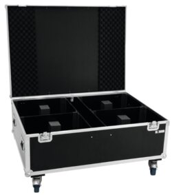 Flightcase til 4 x Eurolite THA-250F LED