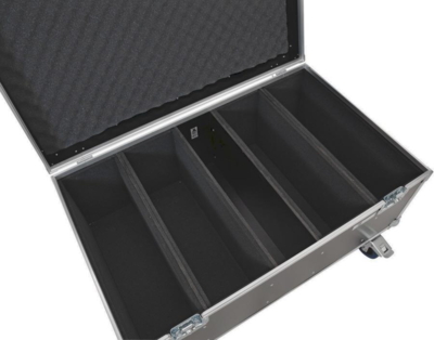 Flightcase til 4 x Eurolite Multiflood Pro IP RGBW MK2