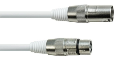 Eurolite DMX-kabel 3-pin Hvid