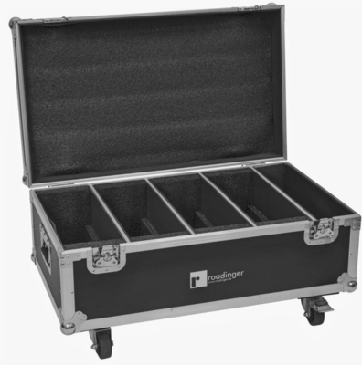 Flightcase 4 x LED CLS-18 QCL RGB/WW