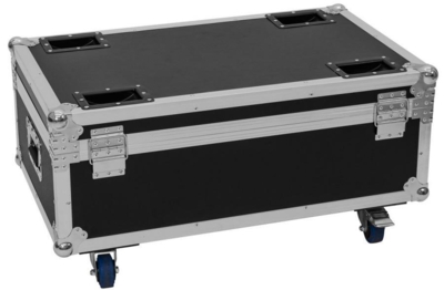 Flightcase 4 x LED CLS-18 QCL RGB/WW