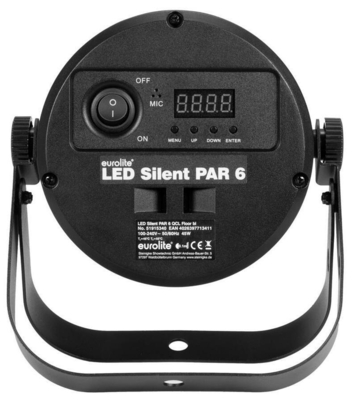 LED Silent Par 6 QCL Floor sort