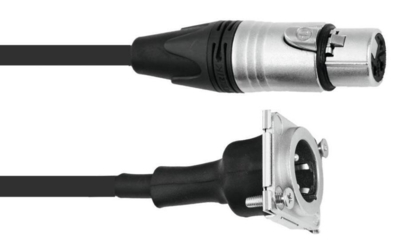 XLR Patch-kabel XLR(F)/XLR(M)