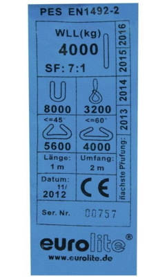 Eurolite Rundsling 1m /4000kg