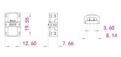 Eurolite LED Strip Connector 2-Pin 8mm