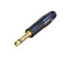 Jack stik Neutrik 6,3 mm mono guld
