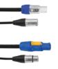 Eurolite Kombi-kabel 1 x DMX 5-pin /PowerCon